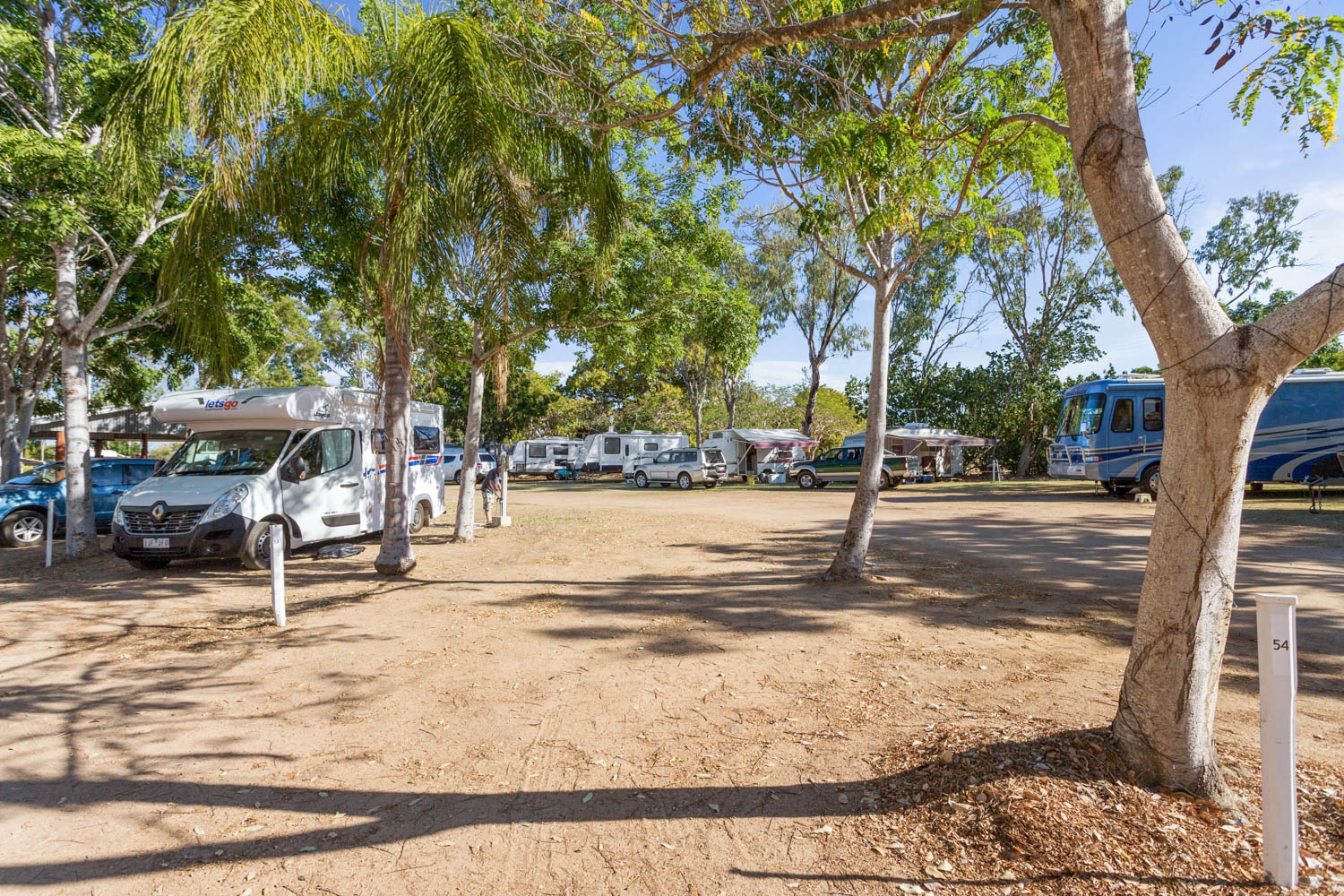 Drive Thru Powered Site | Charters Towers Tourist Park Caravan Park