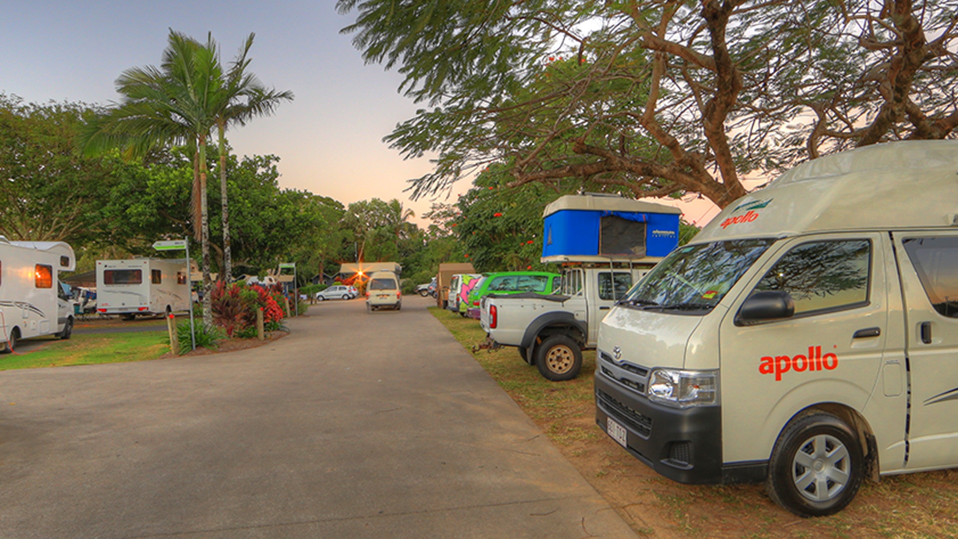 Unpowered Campervan Site NRMA Cairns Holiday Park Holiday Park