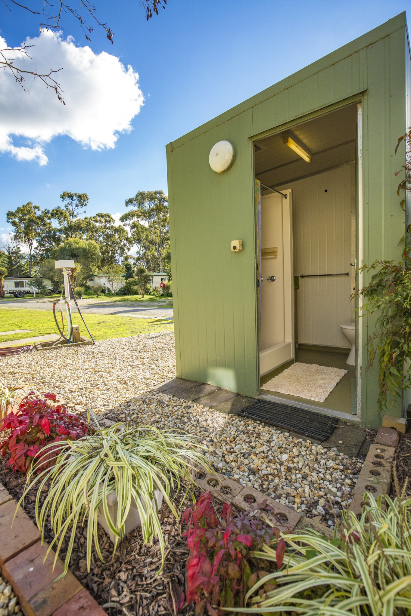 Ensuite Powered Caravan Sites Pyrenees Caravan Park Caravan Park